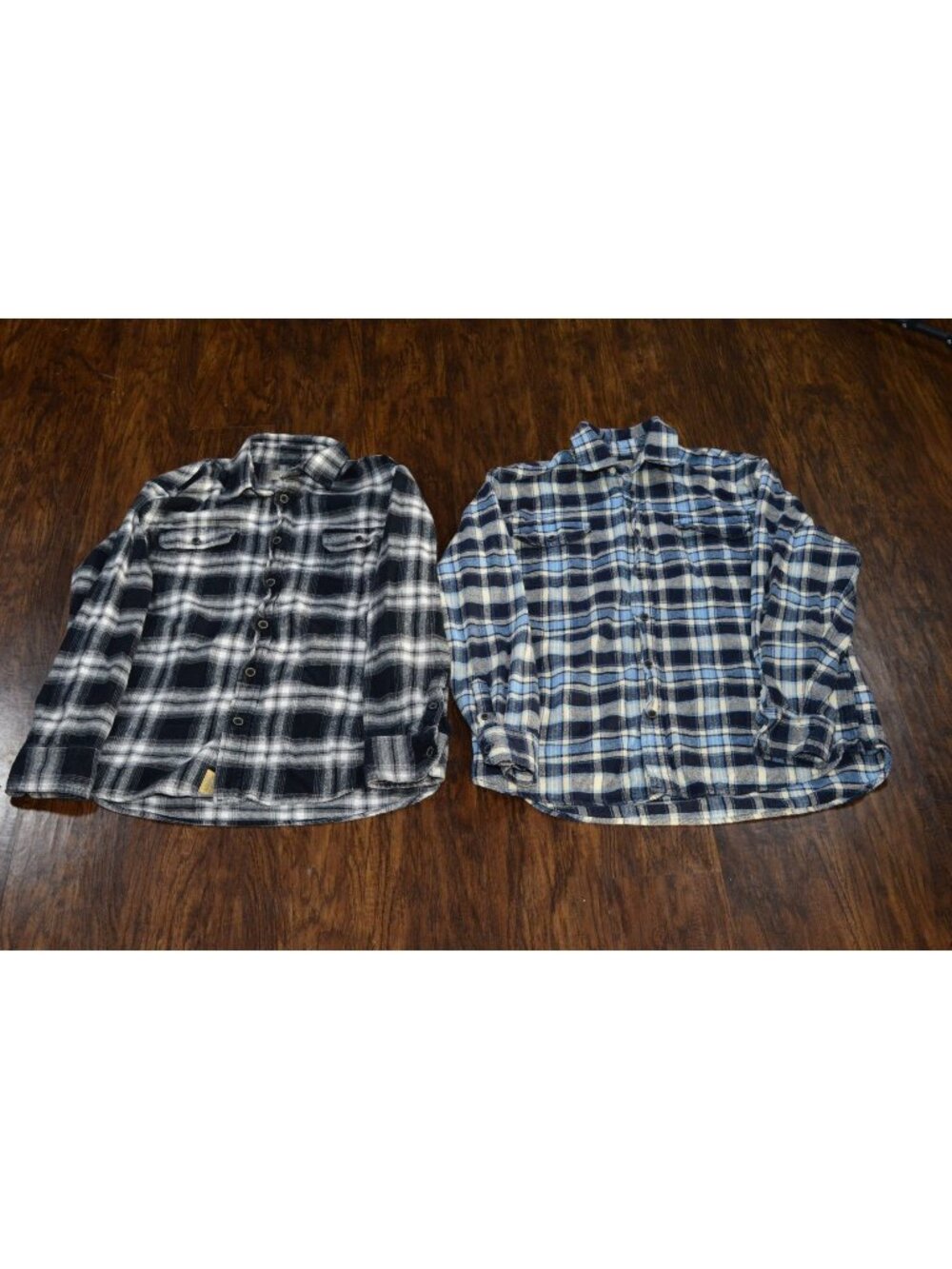 Mens Size L Plaid Button Up Flannel Shirts Jachs Gorpcore Grunge Normcore Work